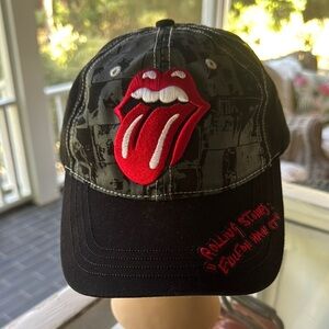 Rolling Stones 50 years authentic Black and Red Cap